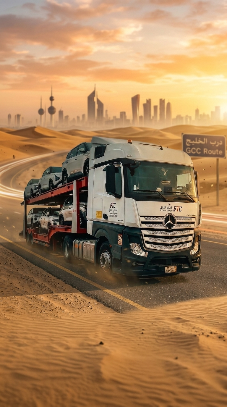 GCC vehicles transport