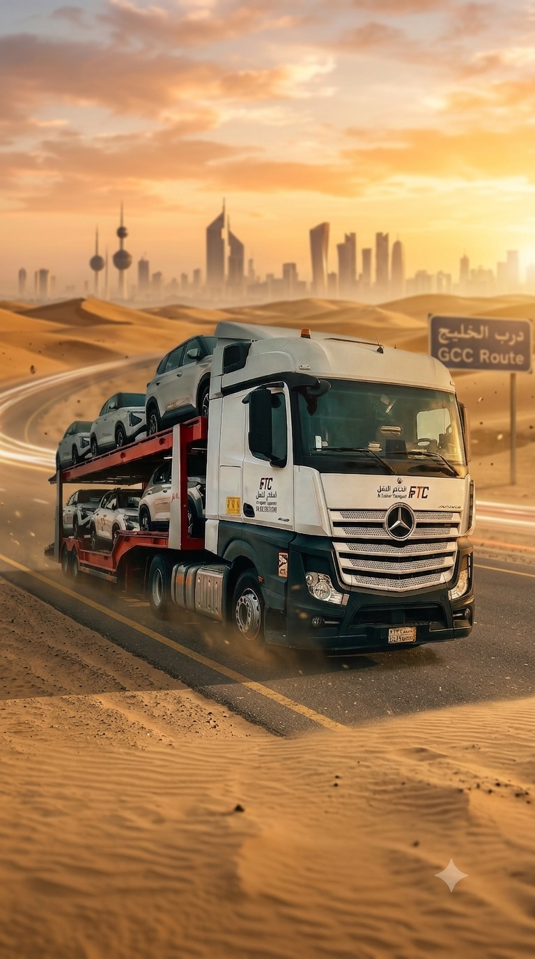 GCC vehicles transport services